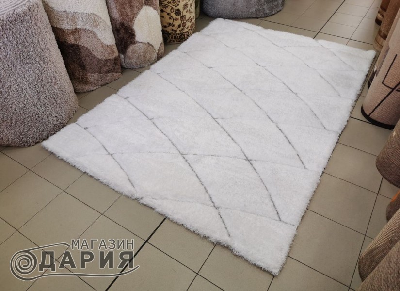 Килим 3D California 319 white